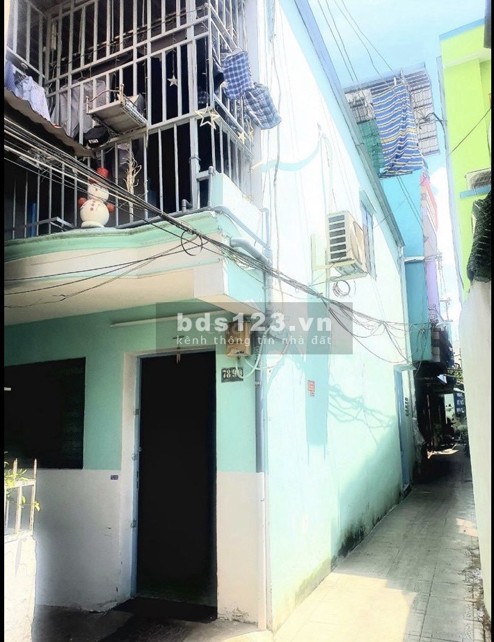 Bán nhà hẻm 78 Tân Hoà Đông p14 Quận 6 1 trệt 1 lầu lh 0932159199