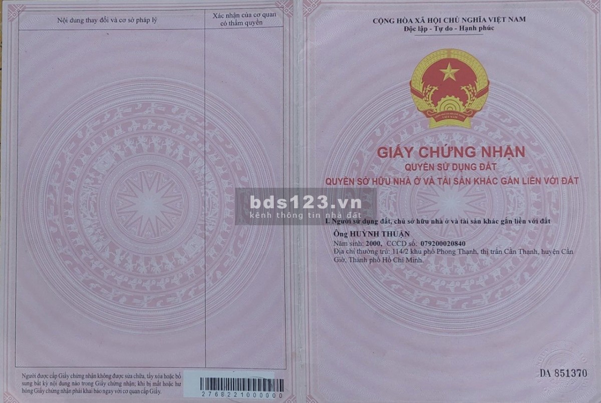 Chính chủ bán 21000m2 đất nuôi trồng thủy sản ở Huyện Cần Giờ lh 0369339168