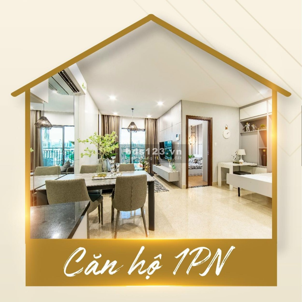Chỉ 160 triệu có thể sở hữu ngay căn hộ nằm ngay trung tâm thành phố Thuận An