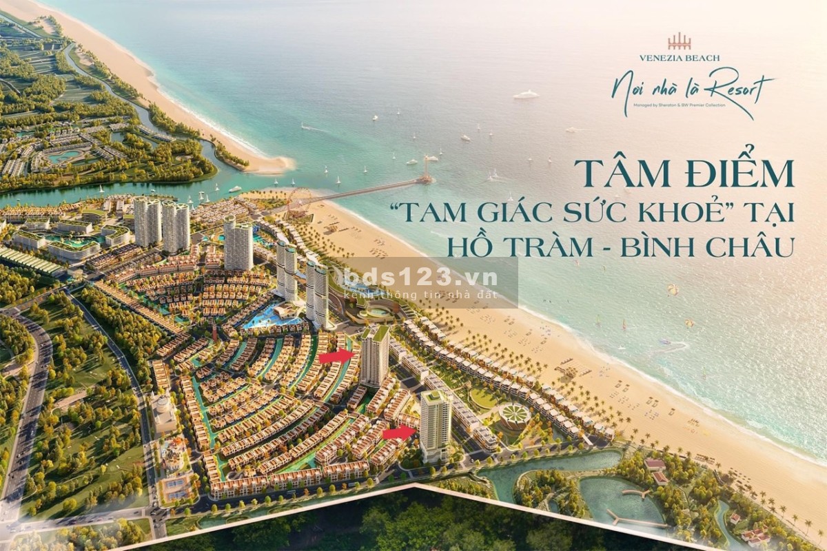 Căn Hộ Biển Sở Hữu Lâu Dài Đầu Tiên Tại Biển Hồ Tràm - BRVT lh 0933232398