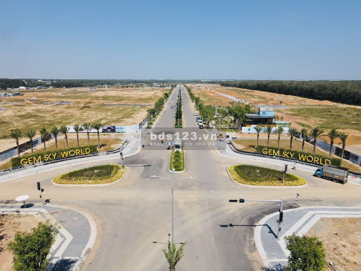 Đất nền dự án GEM SKY WORLD gần sân bay Long Thành - Tâm điểm đầu tư