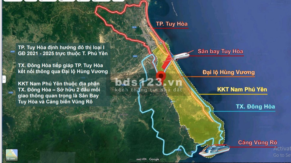 Bán nhanh 5 suất ngoại giao đất nền khu hành chính Nam Phú Yên. 0375.312.558