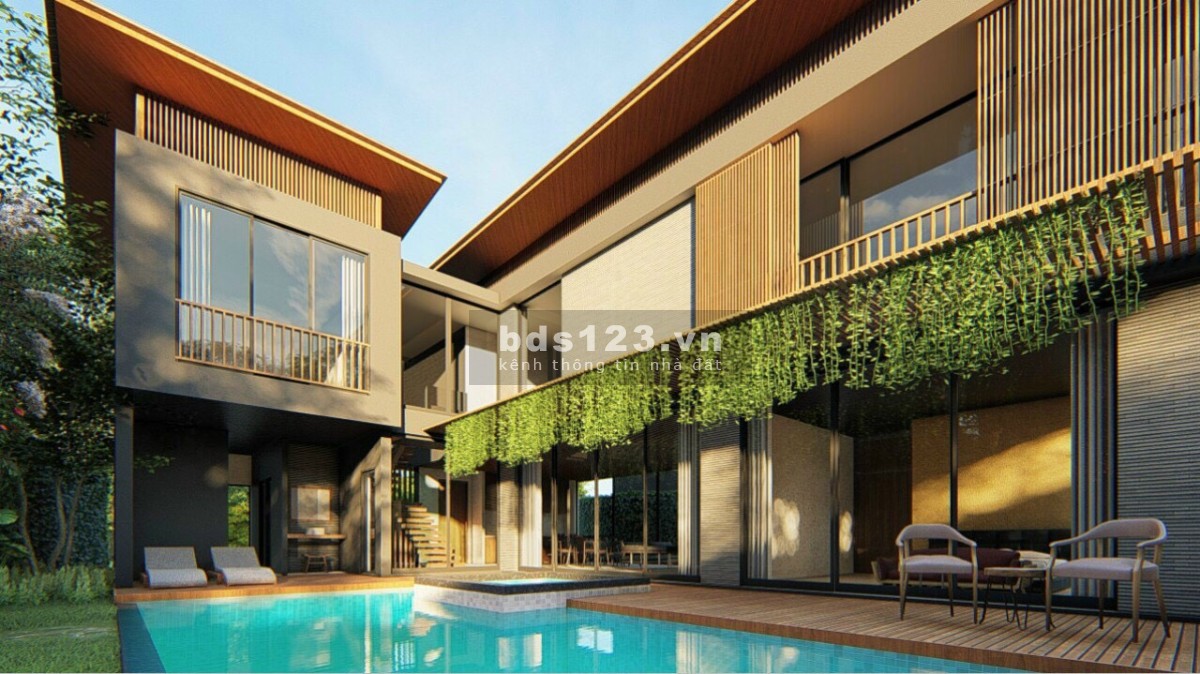 Biệt thự Khoáng nóng cao cấp Wyndham Thanh Thủy diện tích sử dụng 220m2