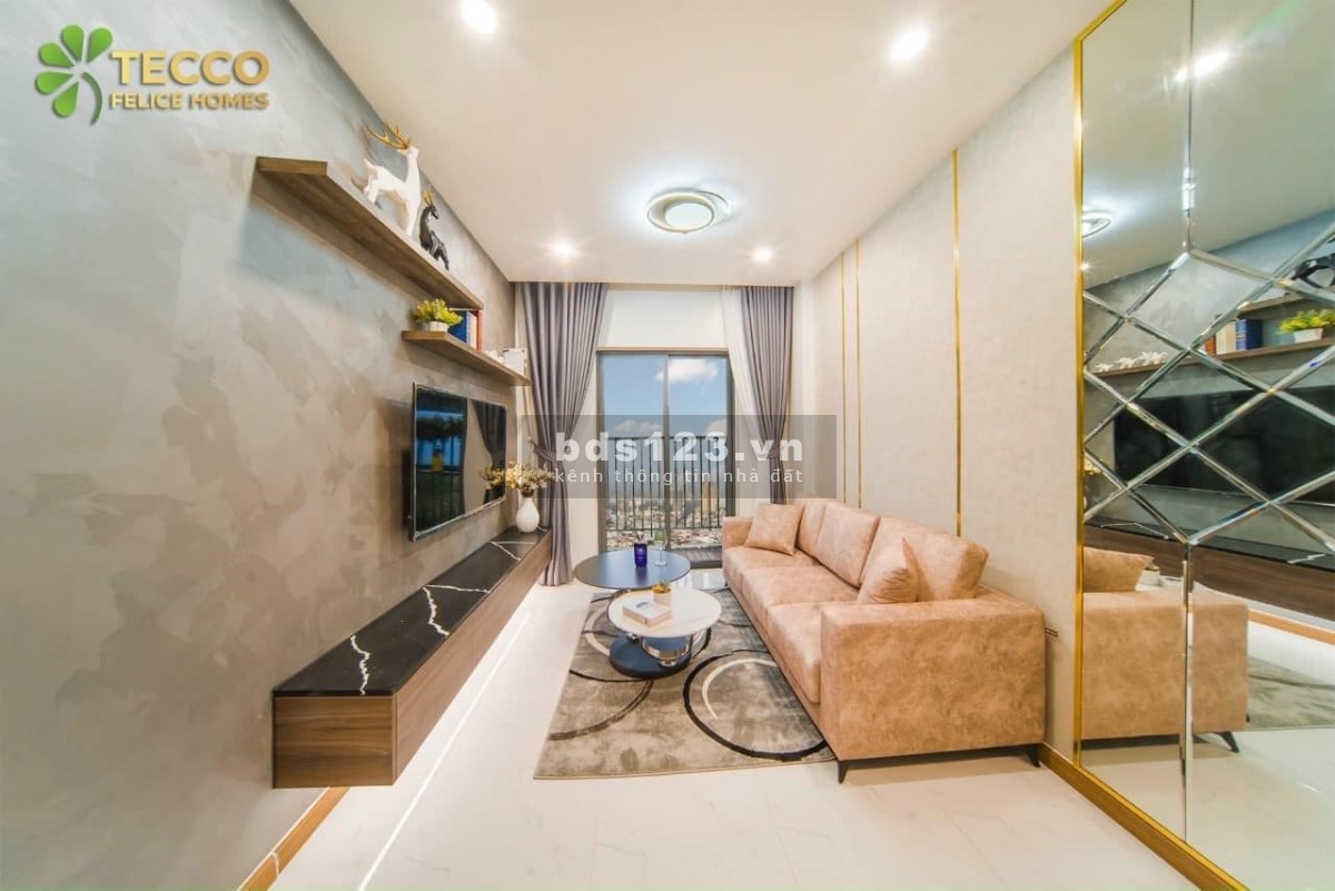 Diamond Boulevard căn hộ Tecco Group giá 1.2 tỷ mặt tiền Quốc Lộ 13 sở hữu chỉ với 21%