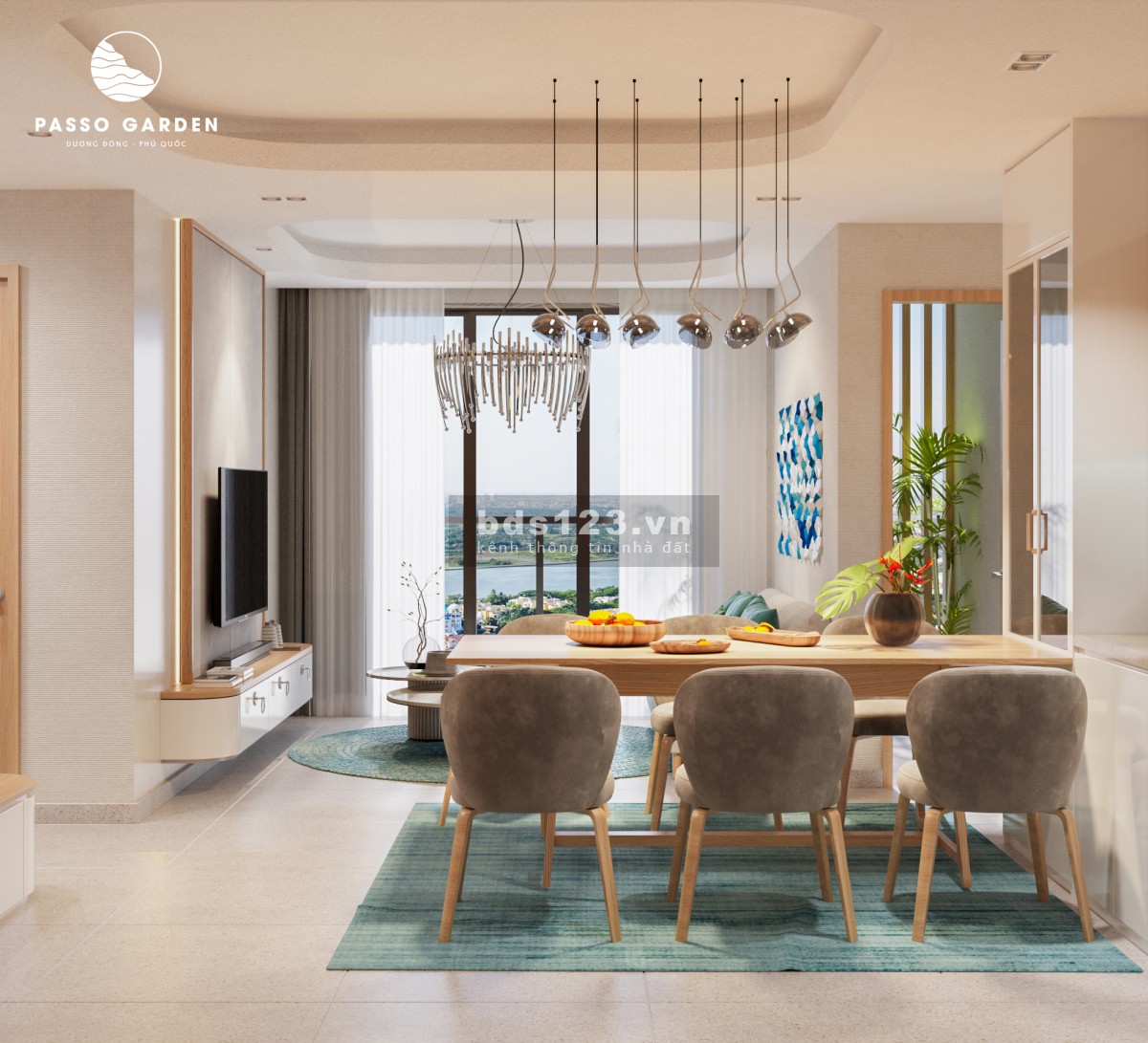 Bán căn hộ duy nhất sở hữu lâu dài ở Phú Quốc, Gần Trung tâm Dương Đông, 74m2 chỉ với 57 Triệu/m2