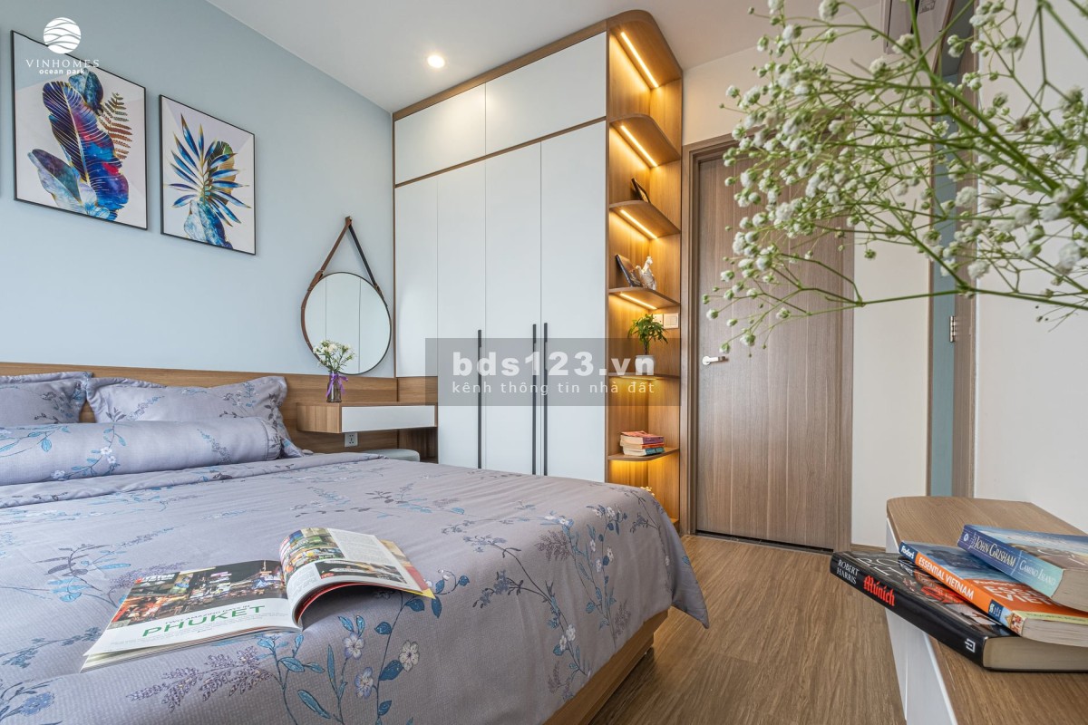 Bán căn 2N+1 2WC 69m2 Vinhomes Ocean Park trả trước chỉ 780tr. Tầng đẹp, nhận nhà ở luôn.