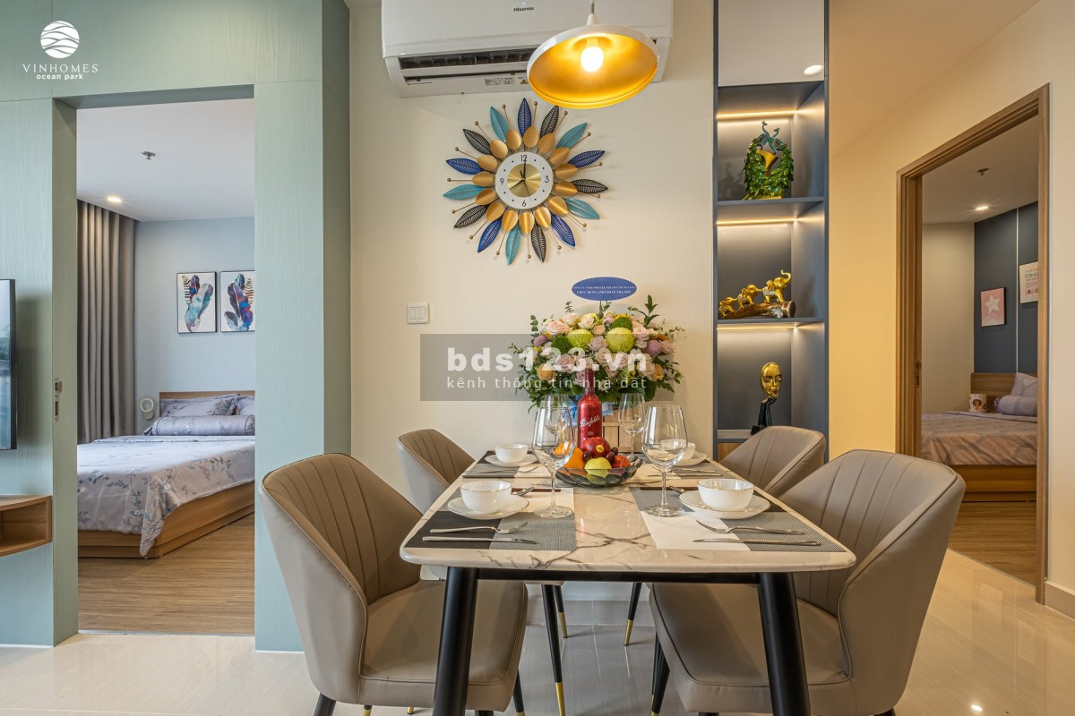 Bán căn 2N+1 2WC 69m2 Vinhomes Ocean Park trả trước chỉ 780tr. Tầng đẹp, nhận nhà ở luôn.