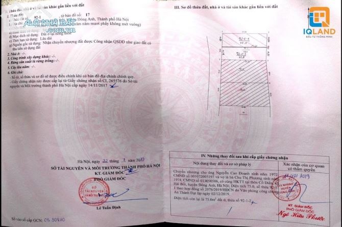 Cần bán mảnh đất 75m2, 15m lưu không chủ nhà tặng luôn giá tốt đầu tư