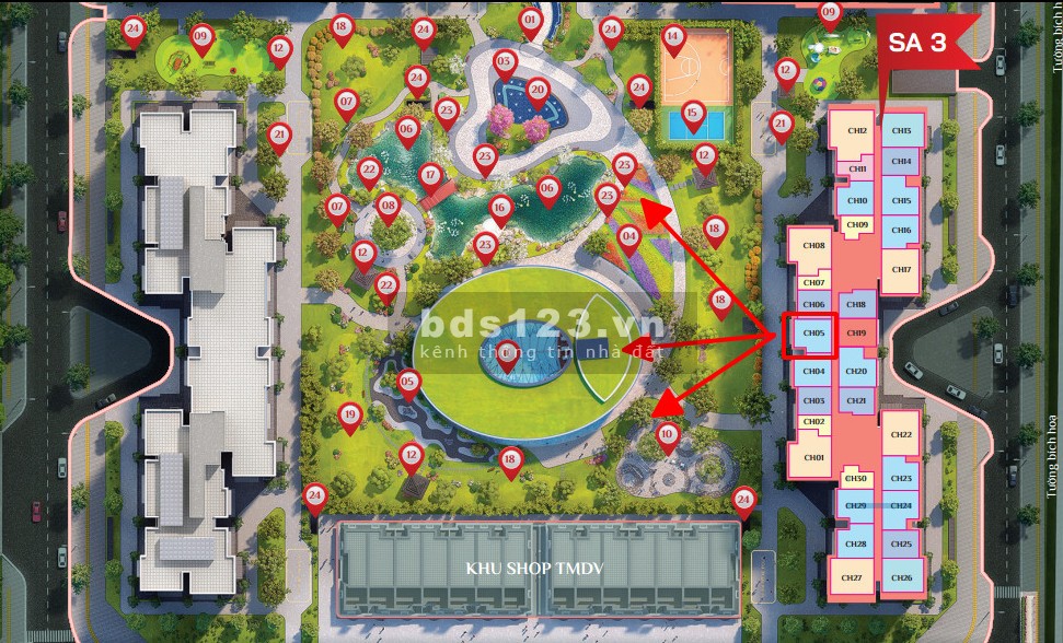 Bán căn hộ 2N2WC view nội khu, bể bơi, vườn hoa Nhật Bản Vinhomes Smart City giá 2.3 Tỷ