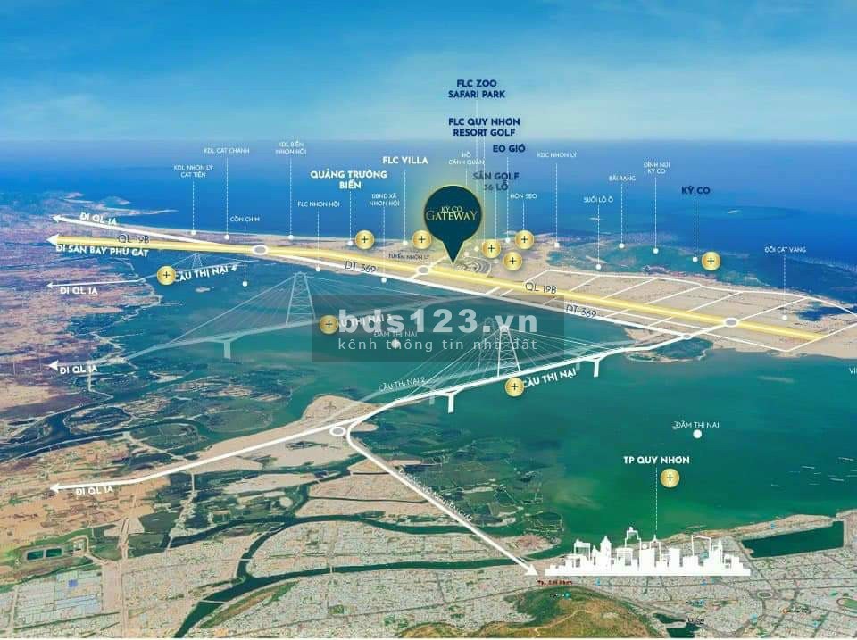 Bán đất dự án Kỳ Co Gateway đô thị xanh trên bán đảo Phương Mai lh 0969087408