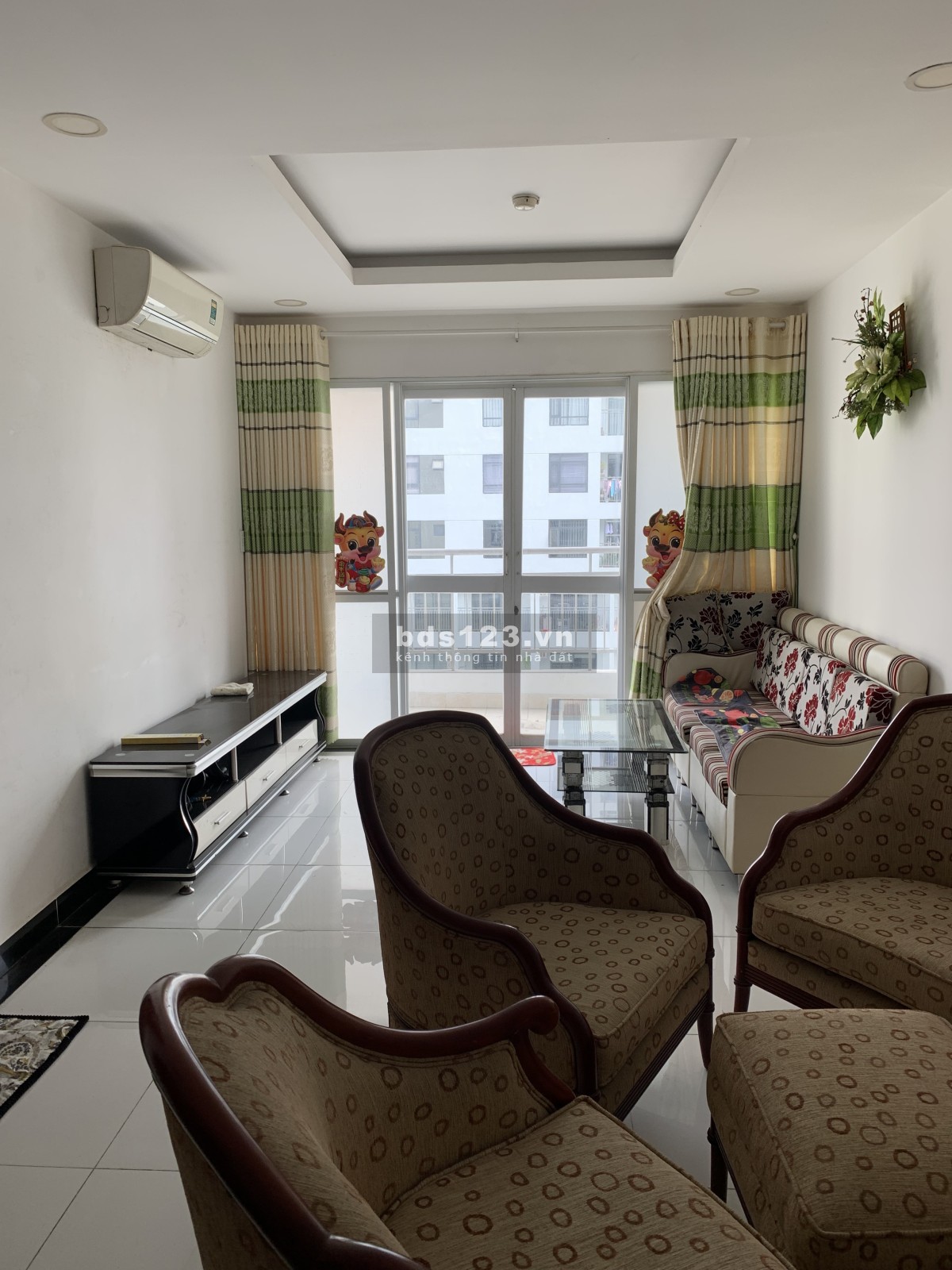 Tôi cho thuê căn hộ Giai Việt Q8, 2pn 2wc full nội thất