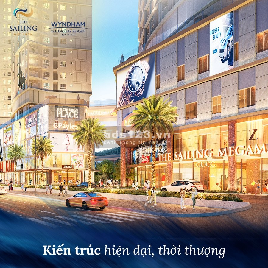 Căn hộ nghỉ dưỡng The Sailing Quy Nhơn, view biển, giá đầu tư sinh lời
