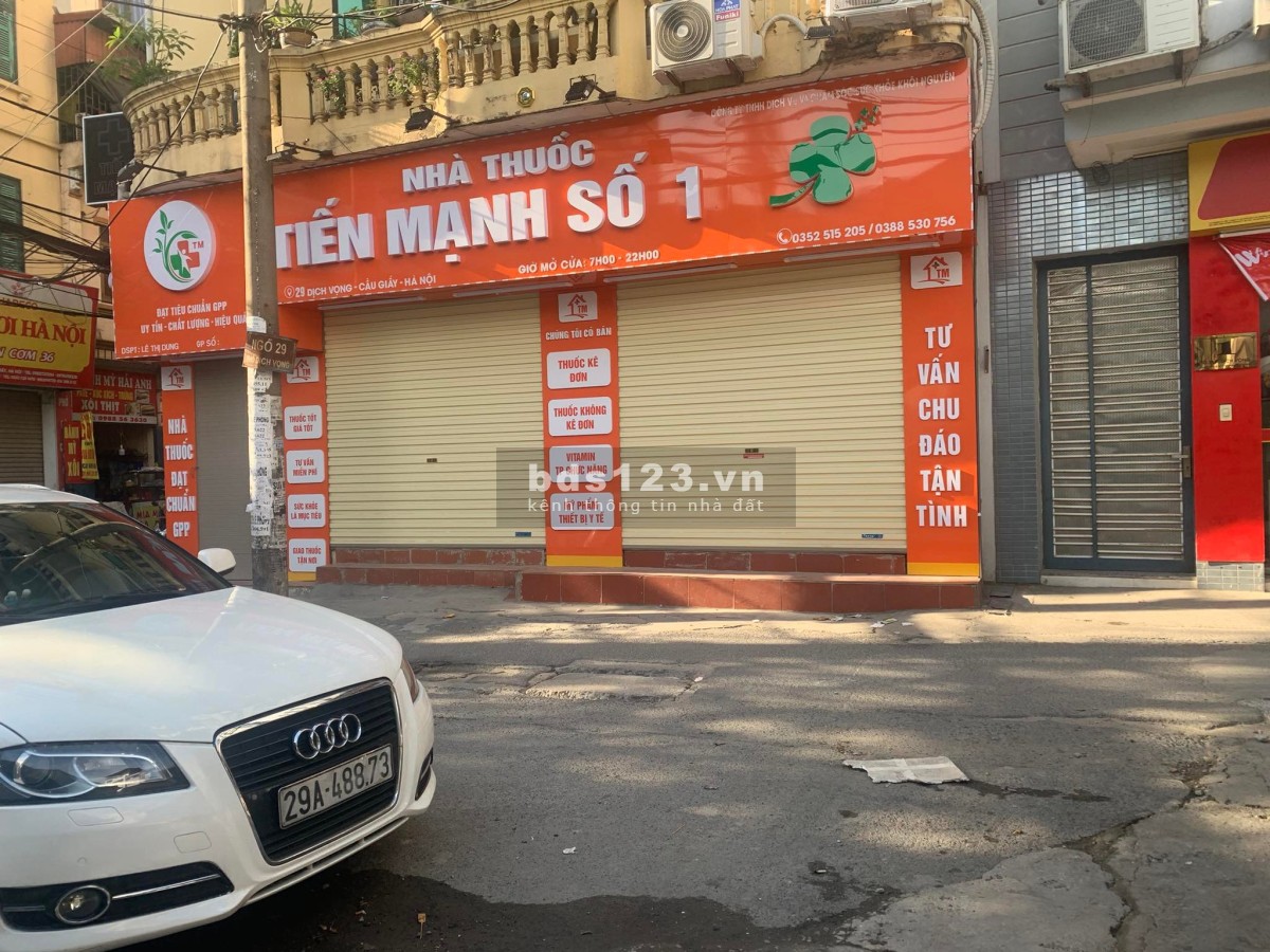 Bán nhà 4 tầng mặt ngõ 29 Dịch Vọng ô tô vào nhà ngõ thông đường rộng kinh doanh
