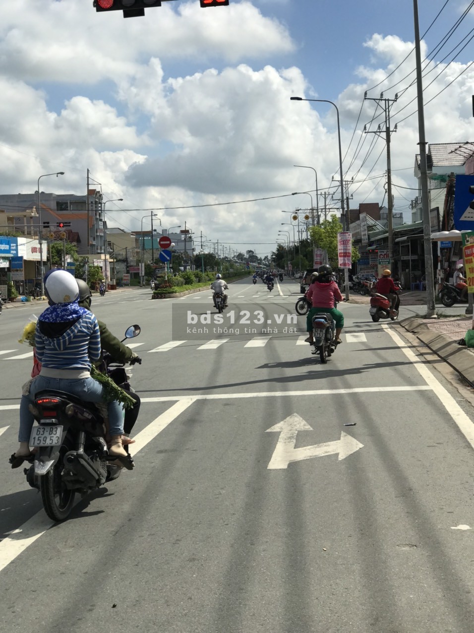 Cho Thuê Mặt Bằng 8.2x45m Trung Tâm TP.Tân An, Ngay QL1A Đường rộng 50m Ngã 3 - Đèn Xanh Đèn Đỏ
