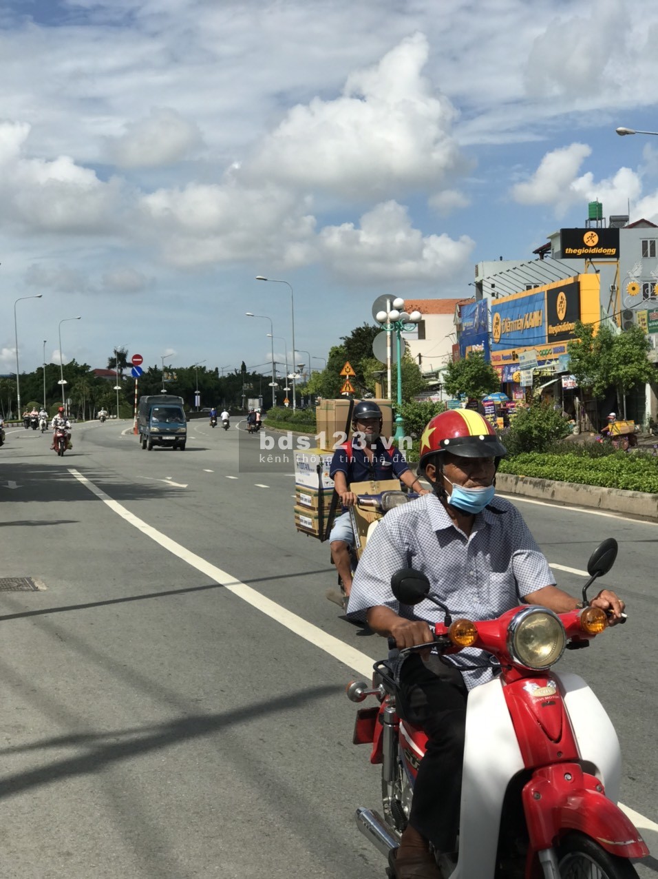 Cho Thuê Mặt Bằng 8.2x45m Trung Tâm TP.Tân An, Ngay QL1A Đường rộng 50m Ngã 3 - Đèn Xanh Đèn Đỏ