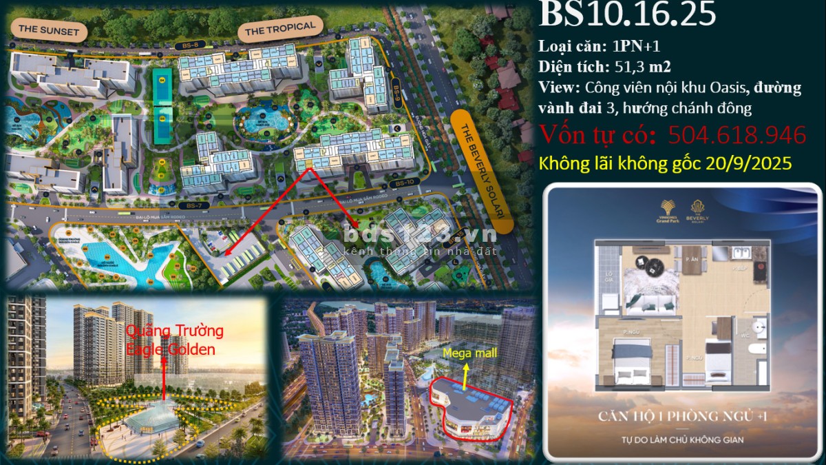 The Beverly Solari – Phân khu phong cách Nhật Bản thơ mộng tại Vinhome Grand Park