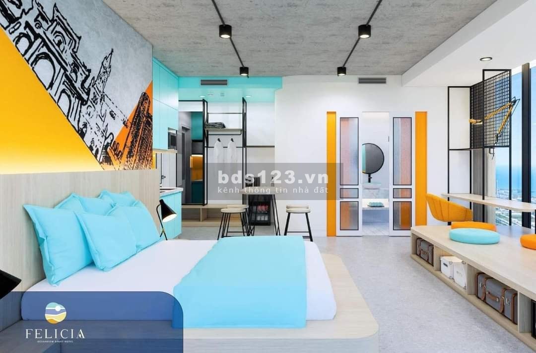 Bán căn hộ mặt cao cấp mặt biển Mỹ Khê, view thoáng kiến trúc nhà đẹp