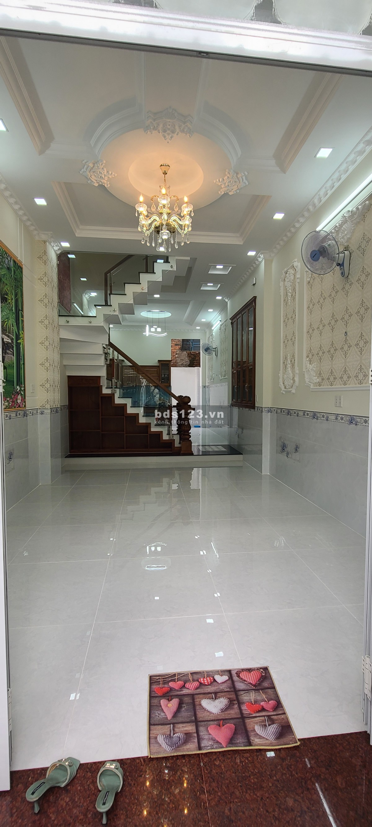 Nhà bán đường số 4 56m2 4 tầng 4mx14m giá 7.1 tỷ Bình Hưng Hòa A, Bình Tân.