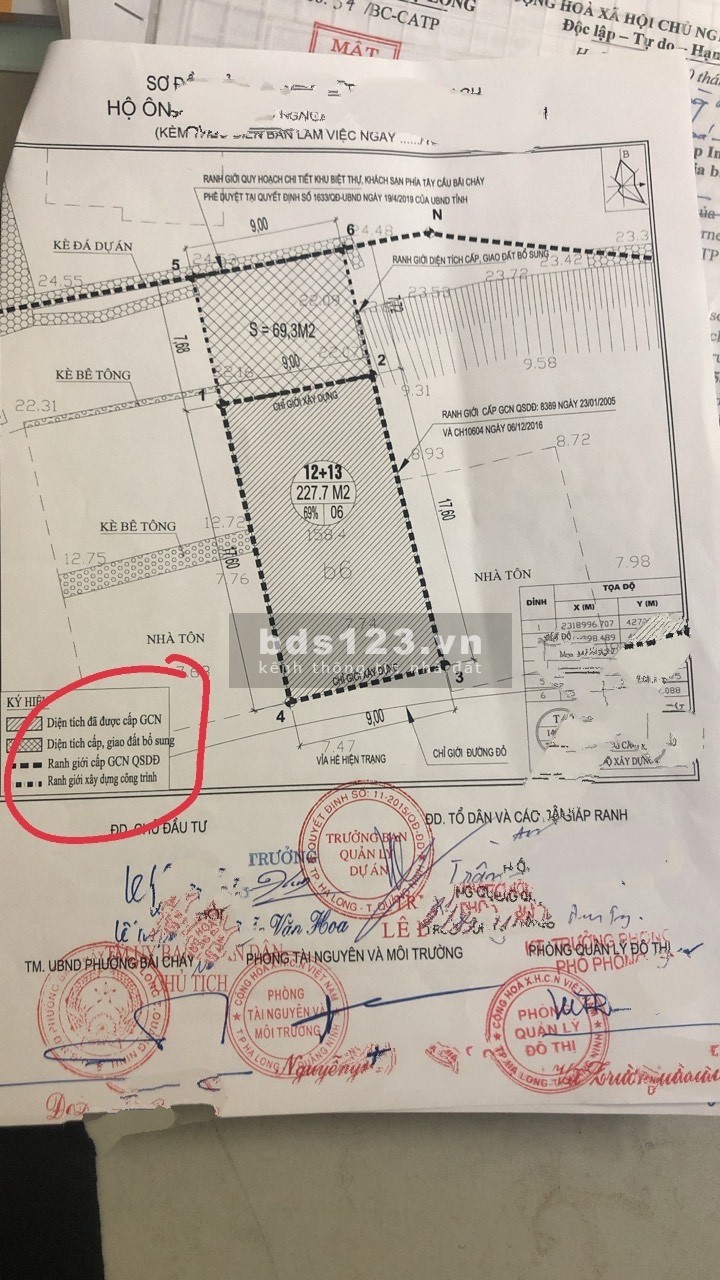 Bán cắt lỗ khách sạn đường Hậu Cần, Bãi Cháy, Quảng Ninh khu dân cư đông