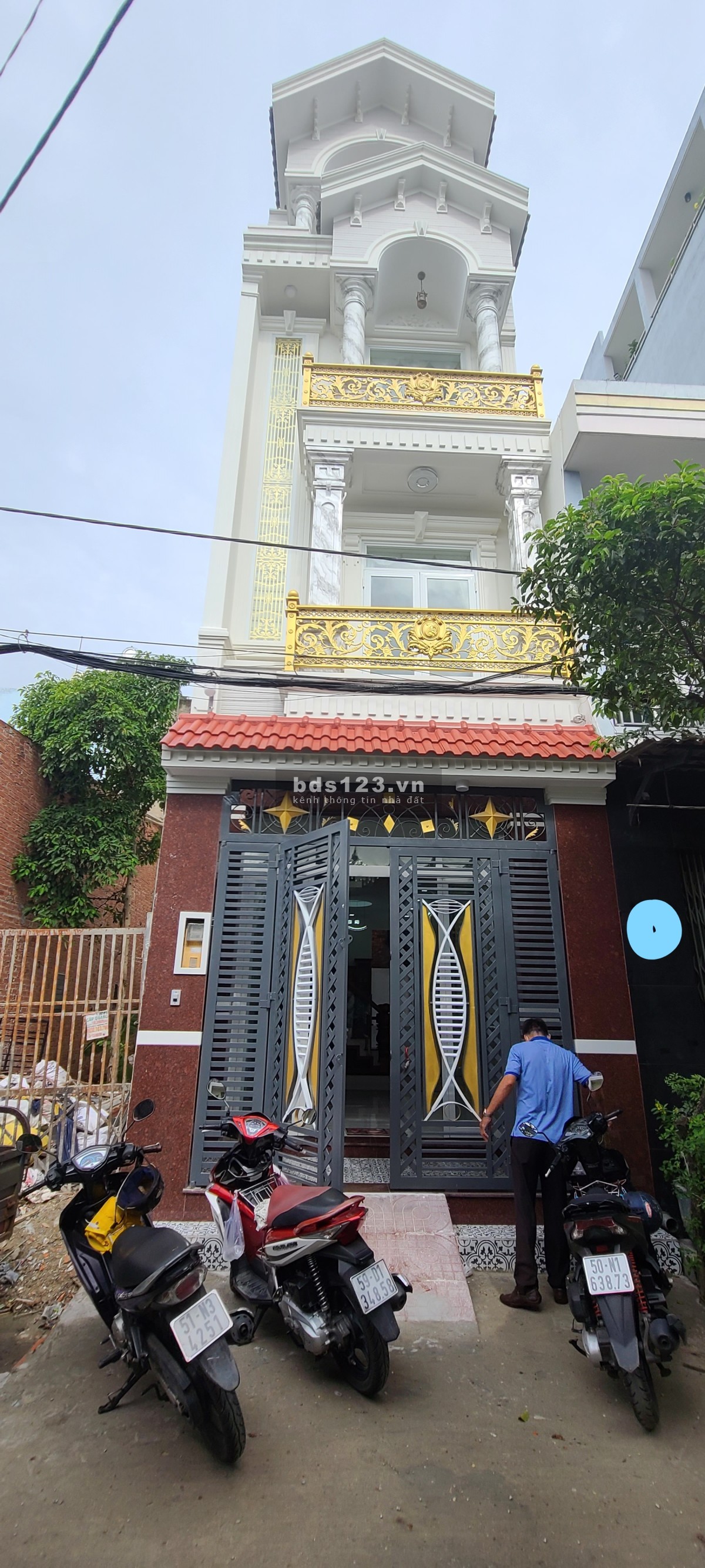 Nhà bán đường số 4 56m2 4 tầng 4mx14m giá 7.1 tỷ Bình Hưng Hòa A, Bình Tân.
