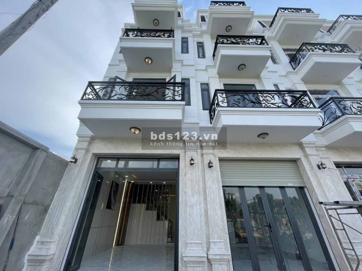 Bán nhà 3 lầu Full nội thất mặt tiền chợ Tỉnh Lộ 10 đầu Tên Lửa, sổ hồng riêng