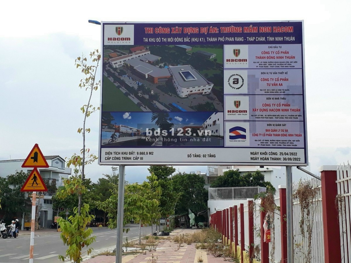 Còn sót lại 1 lô lẻ duy nhất K1 khu B Lk13 hướng bắc ngay trước cổng trường mẫu giáo Hacom.