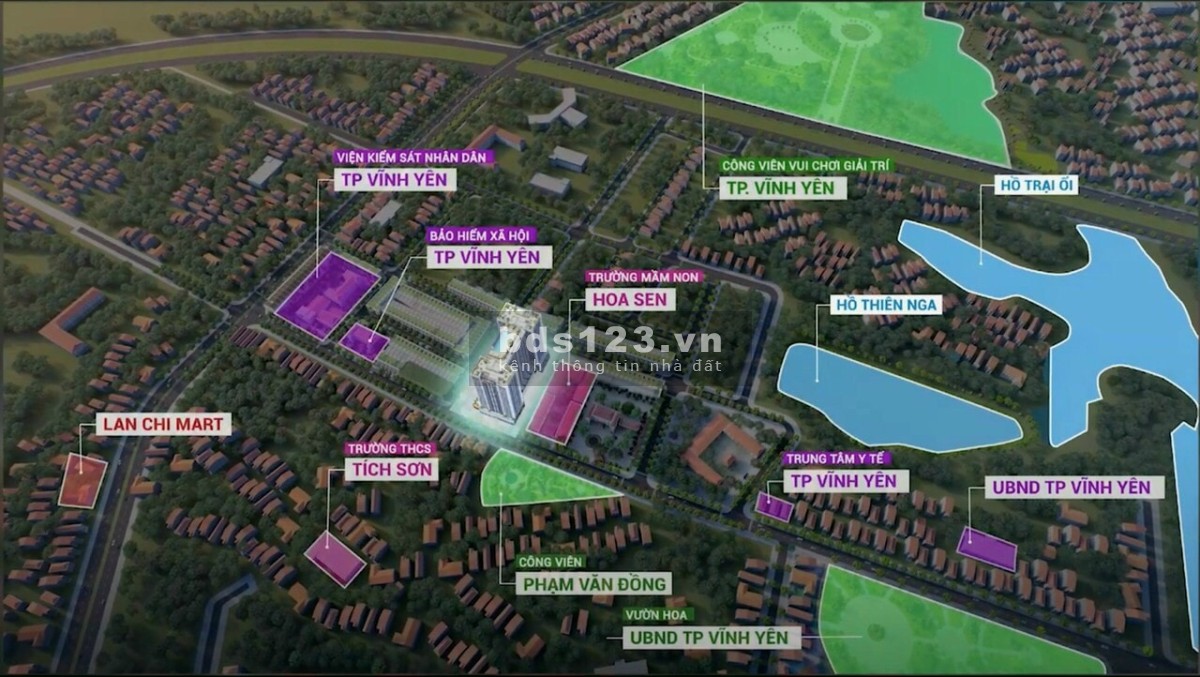 Chung cư cao cấp đầu tiên tại Vĩnh Phúc đầy đủ tiện ích liên hệ 0382770283