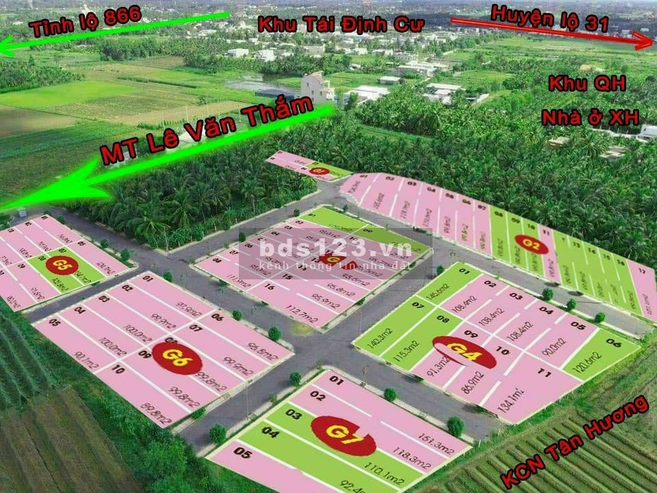 Tiềm năng BDS liền kề khu công nghiệp Tân Hương, Châu Thành Tiền Giang