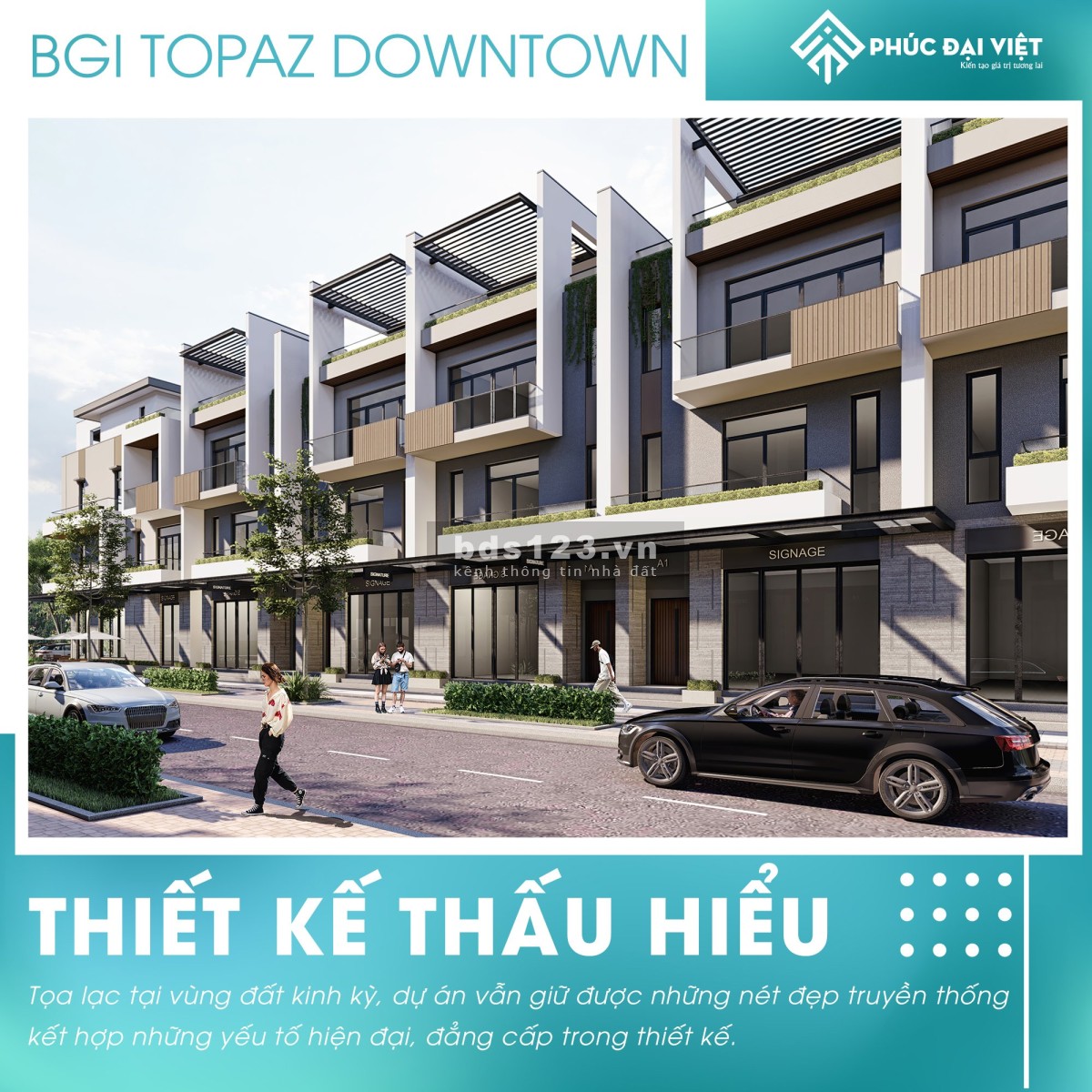 Nhà phố liền kề view kênh liền kề hồ điều hoà cực hot xung quanh tiện ích đủ