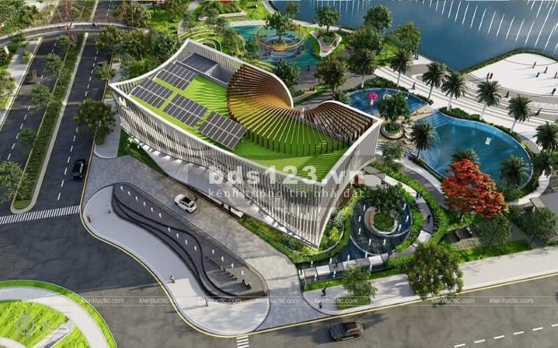 Bán nhà 1 Trệt 2 Lầu có sân vườn phía sau. Ngay khu đô thị mới Châu Đốc