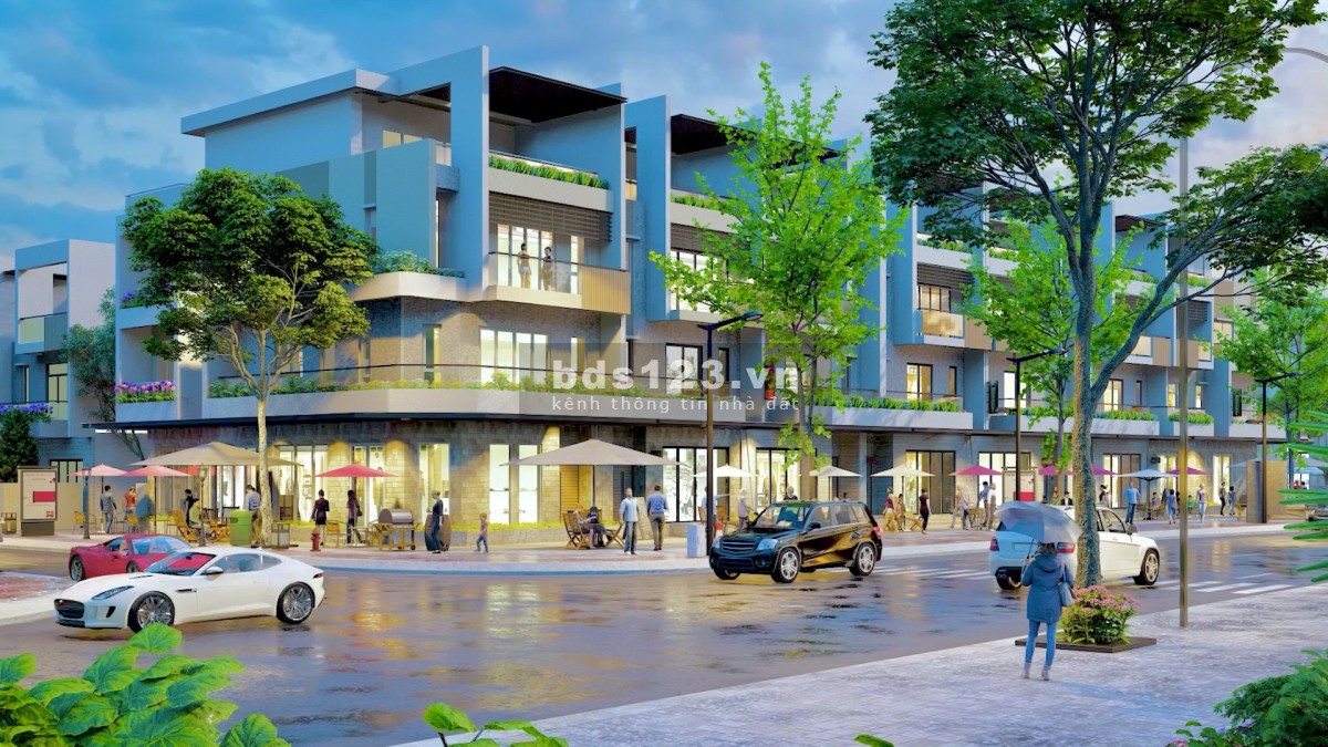 Nhà phố liền kề view kênh liền kề hồ điều hoà cực hot xung quanh tiện ích đủ