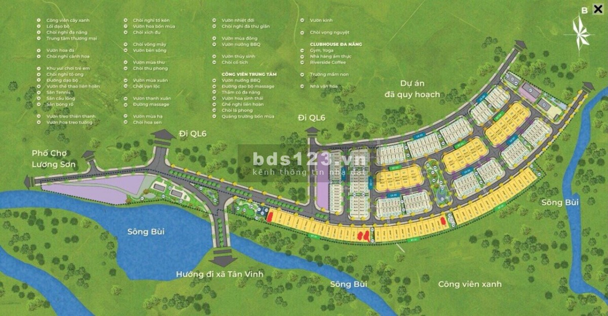 4 lô Biệt thự Hoa Hậu tại dự án Riverview Lương Sơn. Giá đầu tư hấp dẫn