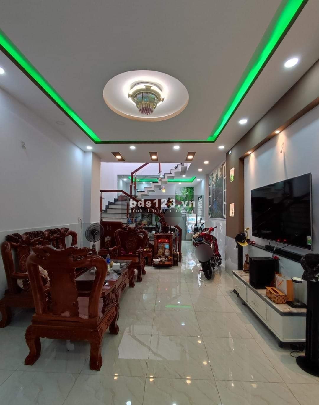 Bán nhà khu chợ vải sầm uất Phú Thọ Hoà, Tân Phú dt 4x15m, tặng nội thất cao cấp giá 5.05 tỷ