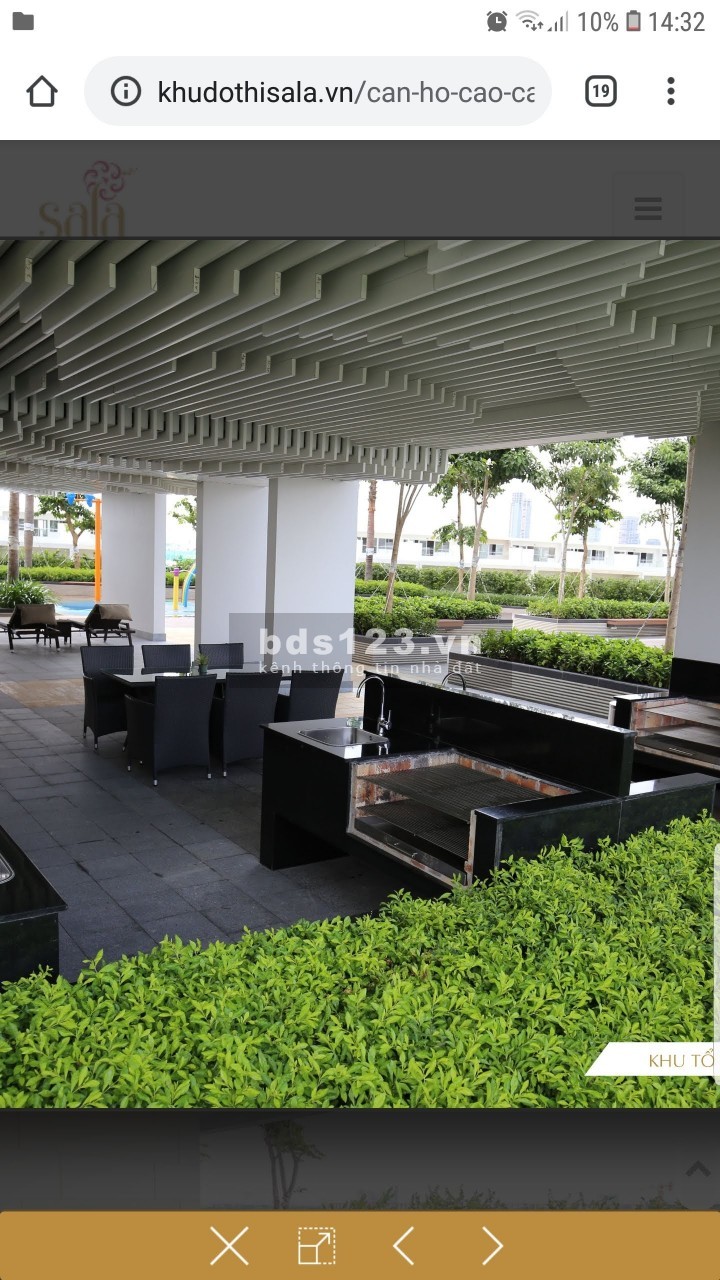 Cho thuê 2pn Sarimi Sala full nội thất 1000$ net liên hệ xem nhà Kaly 0902 848 195