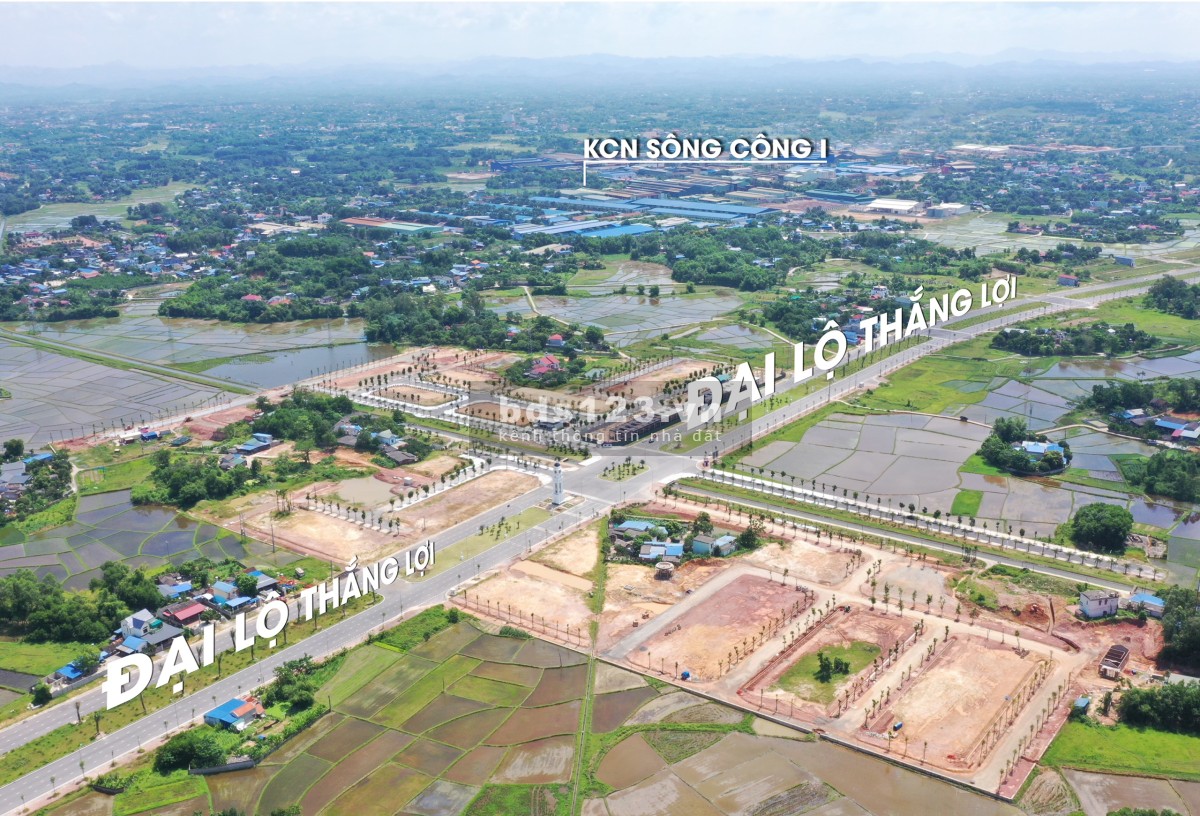 (New!!) Bán đất nền dự án Danko City và Danko Avenue Sông Công Thái Nguyên