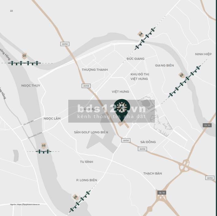 Bán Liền lề dự án The Diamond Point Long Biên tiện ích đầy đủ, giá tốt