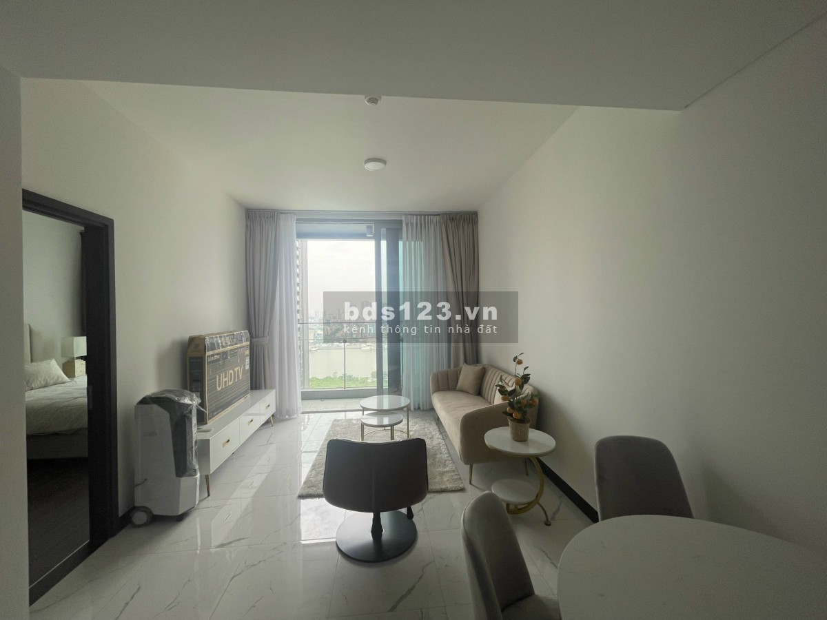 View Sông Quận 1, Bitexco, 1PN-Empire City nội thất đẹp 1100$