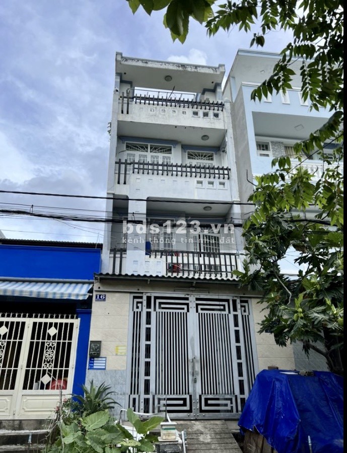 Bán nhà 3 lầu kiên cố khu dân cư Bảo Châu P16 Quận 8 liên hệ 0776666997
