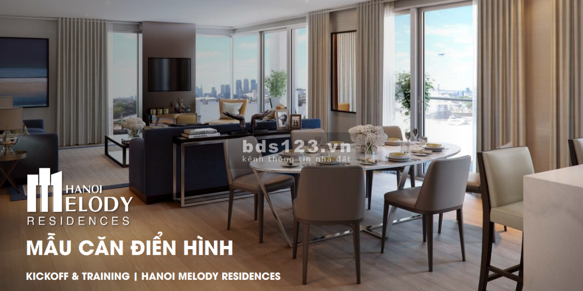 Chỉ từ 3.2 tỷ để sở hữu căn chung cư cao cấp Melody Linh Đàm Hà Nội