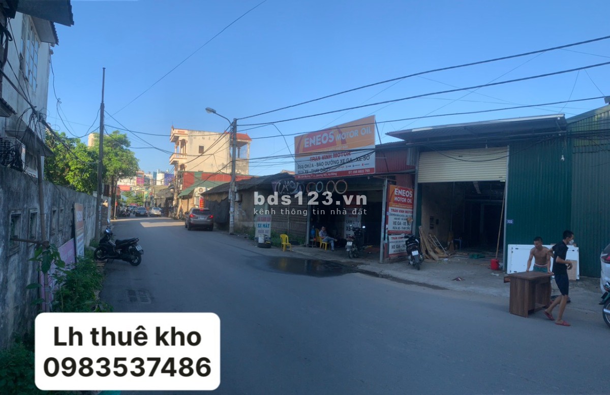 Cho thuê kho xưởng 50m2- 100m2 mặt đường Ỷ La La Khê Dương Nội Hà Đông