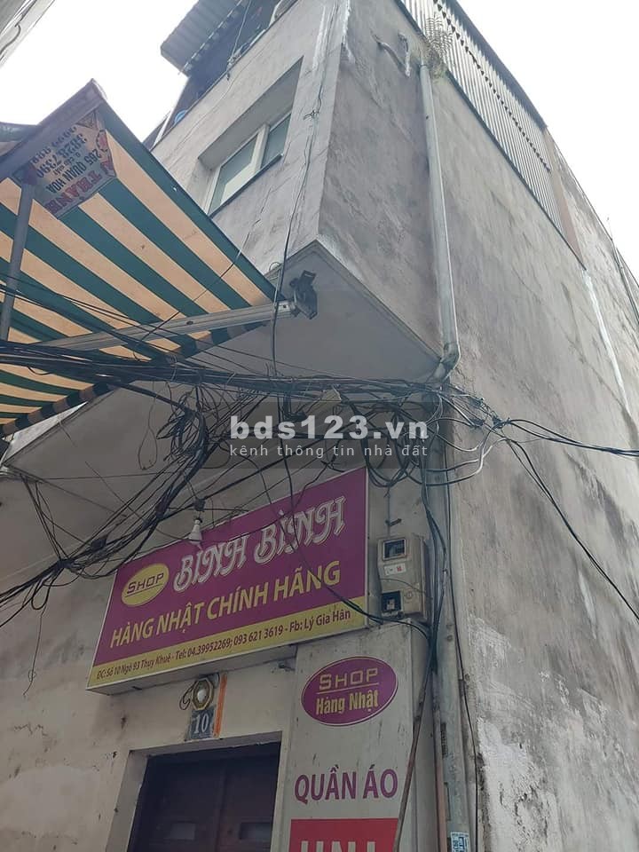 Bán nhà phố chính chủ Thụy Khuê, Tây Hồ, DTSD 33m² x 4 tầng, giá 7,85 tỷ đồng