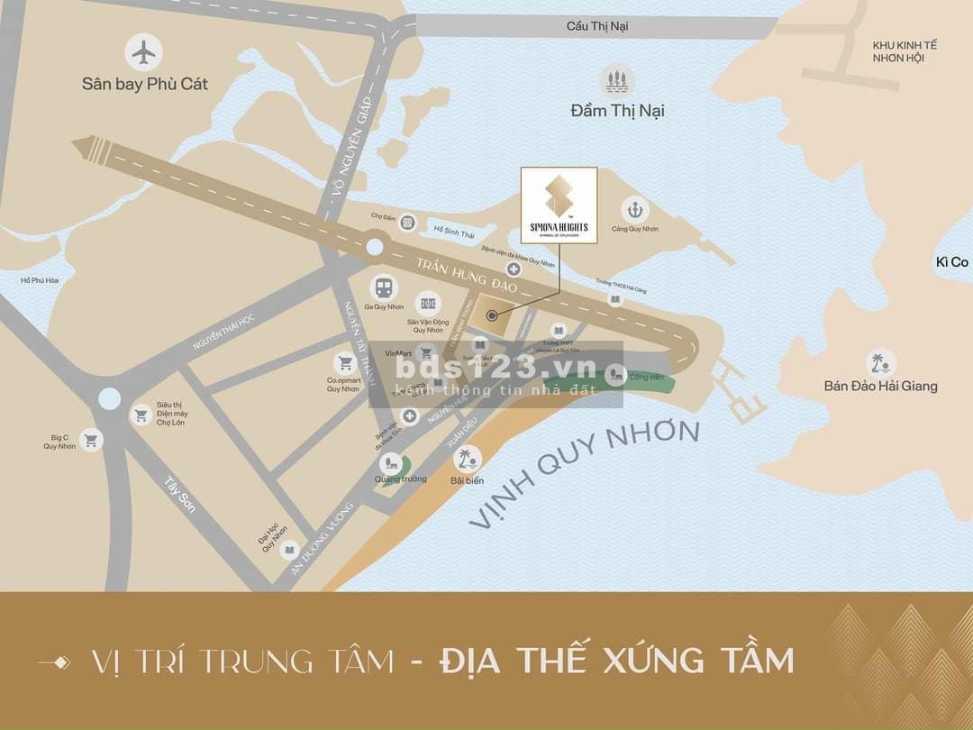 Căn hộ hạng sang Simona Heights trung tâm thành phố biển giá tốt
