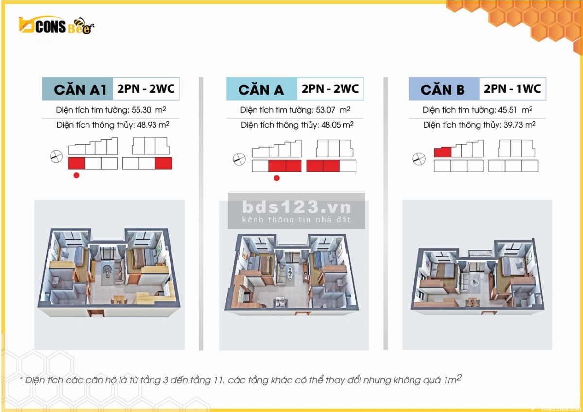 Cần bán căn hộ Bcons Bee nằm ngay góc giao Trần Đại Nghĩa và Quốc Lộ 1K (Phạm Văn Đồng nối dài).