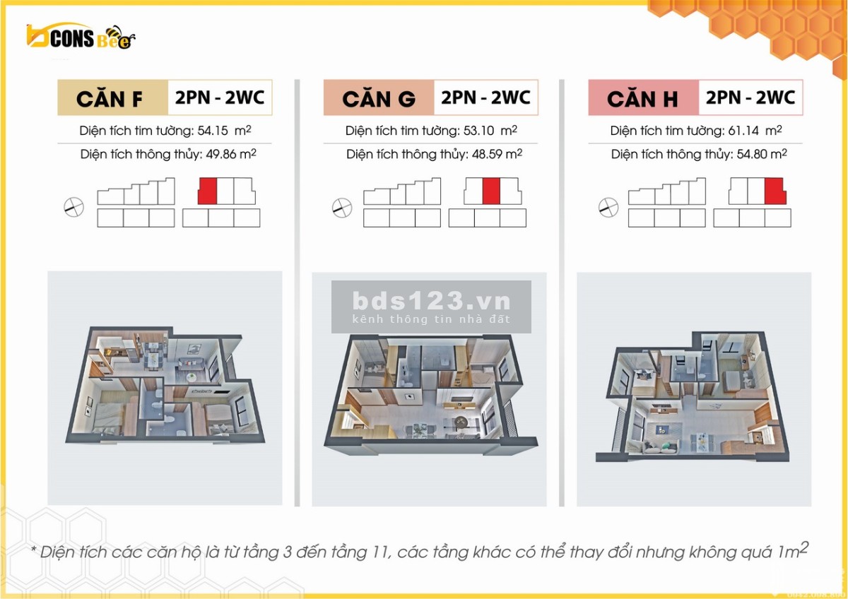 Cần bán căn hộ Bcons Bee nằm ngay góc giao Trần Đại Nghĩa và Quốc Lộ 1K (Phạm Văn Đồng nối dài).