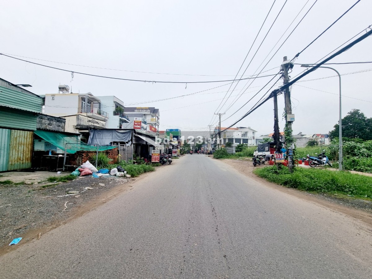 Bán Đất SHR Thổ Cư 100% Mặt Tiền Kinh Doanh Châu Văn Lồng P. Long Bình Tân, DT 5.5x22, Giá 5.229 Tỷ