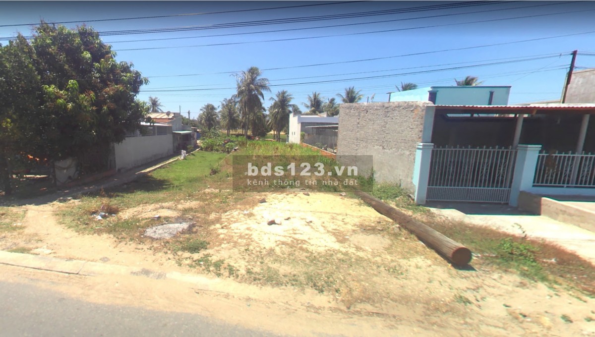 Đất thổ cư gần biển, SHR 116.3m2, Mặt tiền QL1A, ngay KDC Hòa Minh, 1,6 tỷ (còn TL)