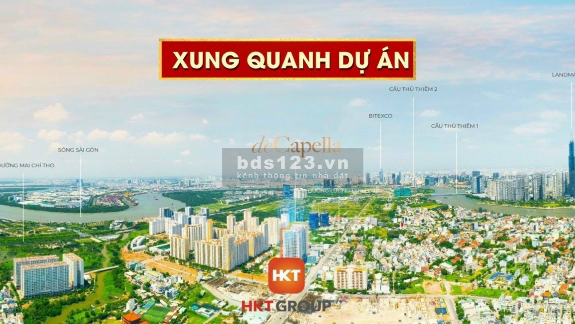 Chung cư De Capella Quận 2 giá gốc chủ đầu tư đầu tư sinh lời cao
