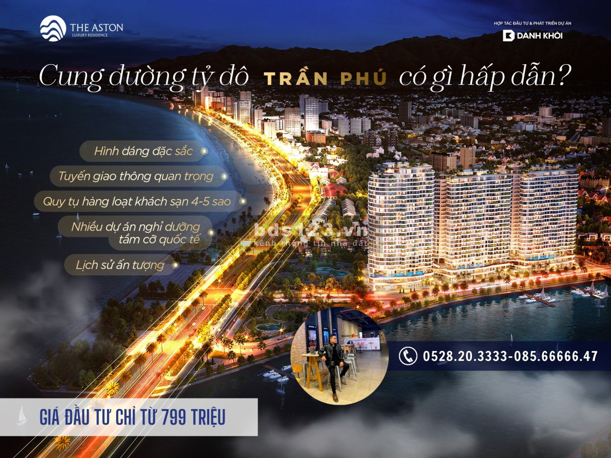 "Siêu hot! - Dự án "The Aston Luxury Residence Nha Trang" - Căn hộ ven biển đẹp nhất khu vực 2022".