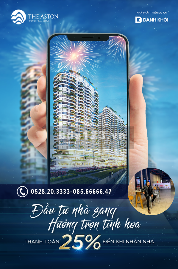 "Siêu hot! - Dự án "The Aston Luxury Residence Nha Trang" - Căn hộ ven biển đẹp nhất khu vực 2022".