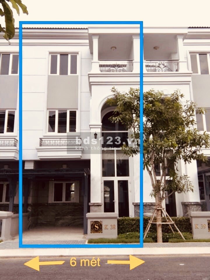 Bán nhà K38 DT 132m2, DTXD 284m2. Khu biệt thự Sol Villas, Nguyễn Thị Định 2, Cát Lái HCM.